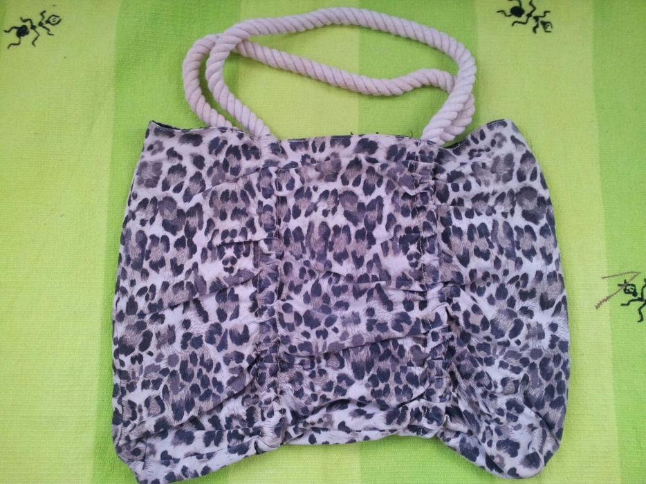 Сумка джинсовая большая