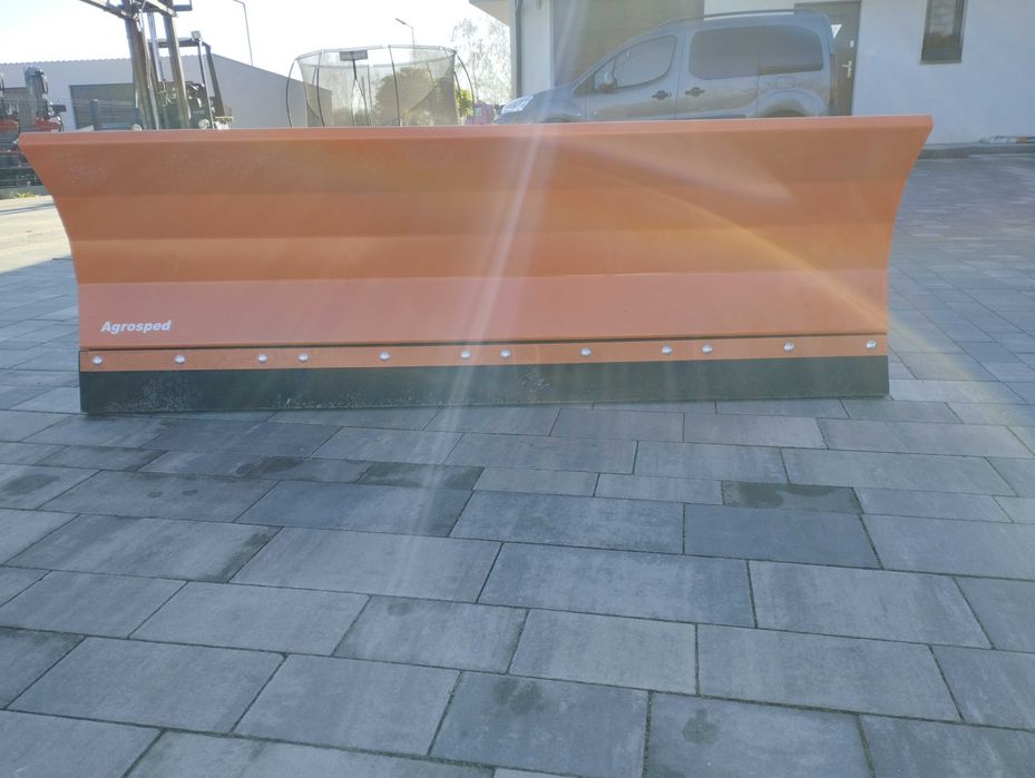 Śnieżny pług mocowanie na euroramkę do tura ładowacza czołowego