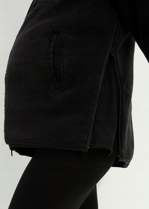 B.P.C ciążowa bluza polarowa czarna r.44/46