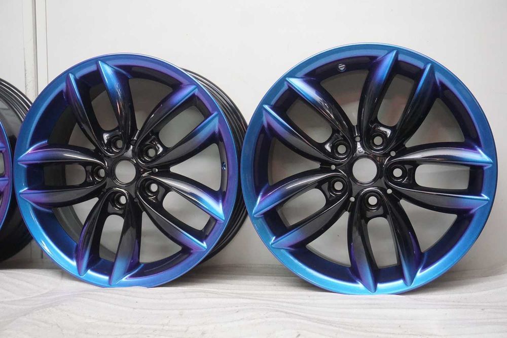 Alufelgi 5x120 oryginal MINI 7Jx17" IS50 czarny i kameleon