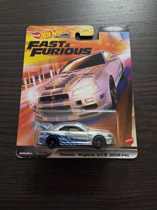 Hot Wheels Premium Fast & Furious  Skyline GTR Eclipse 240 SX Acura