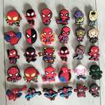 Przypinki do kapci typu Crocs, Spiderman, Avangers, Stich, Sonic