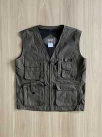 Vintage Vest Jacket Wolfskin Multipocket Function 65 Organic