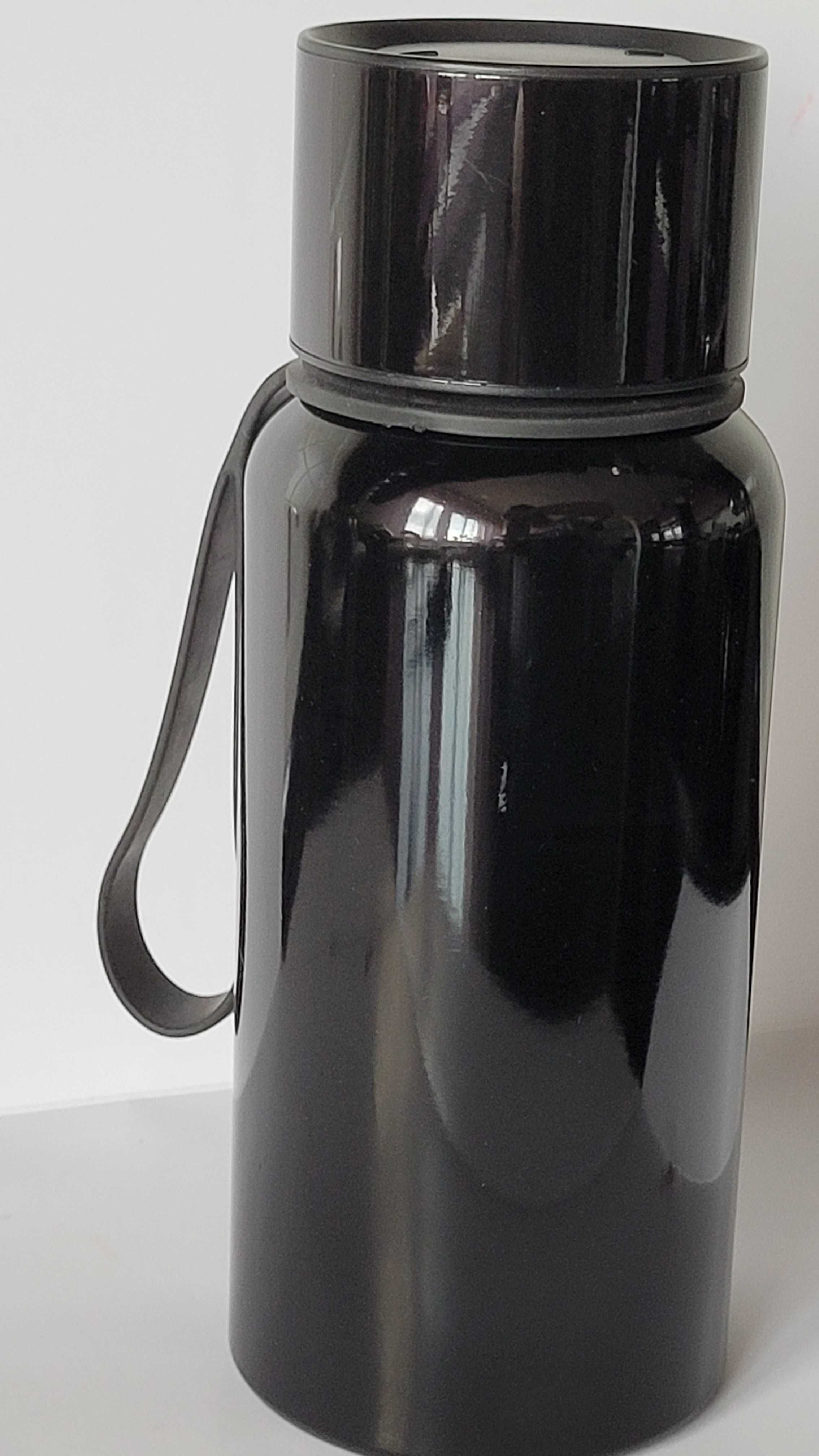 Stelton To Go aluminiowa butelka na wodę czarna