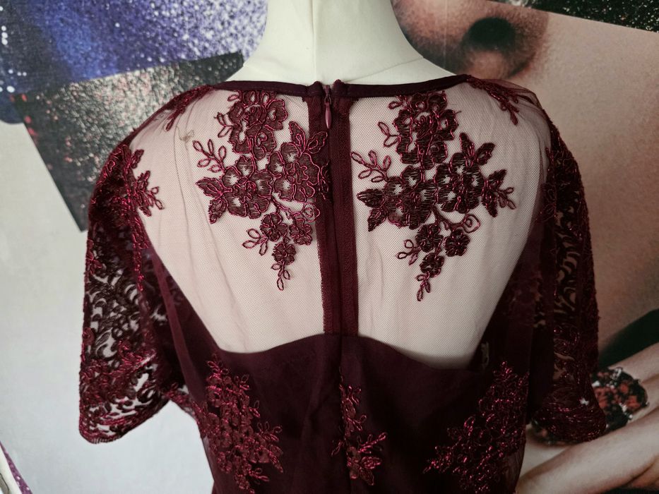 Вечернее платье 52 -го размера.