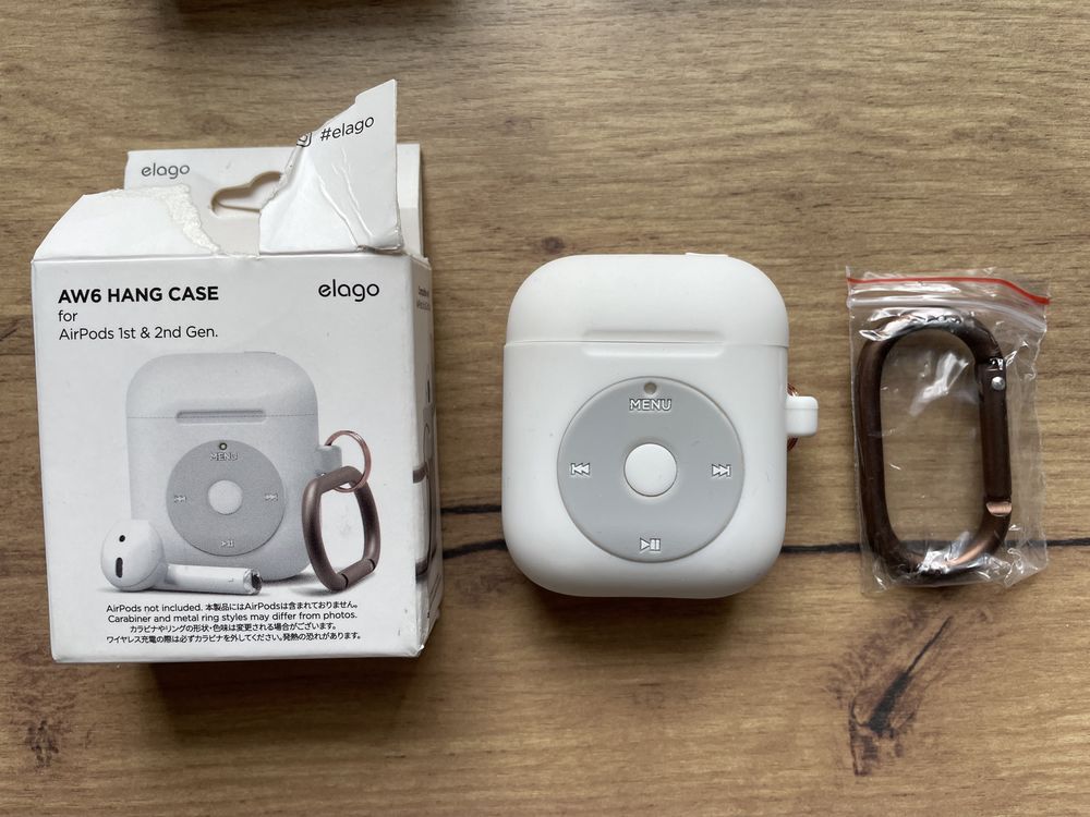 Oryginalne Etui AirPods 1 i 2 gen. firmy Elago NOWE