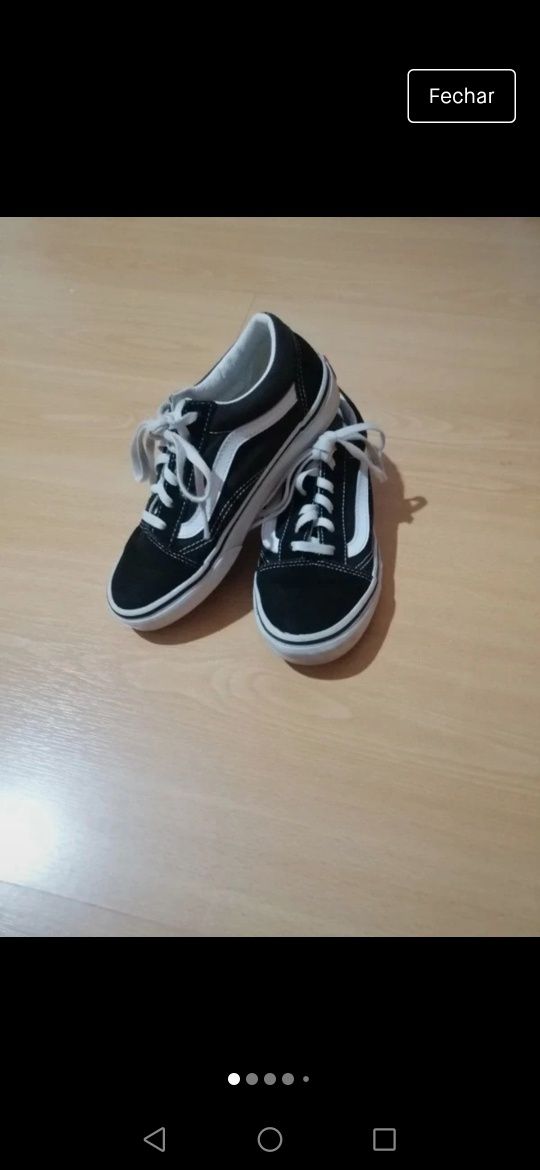 Vendo Vans pretos n33