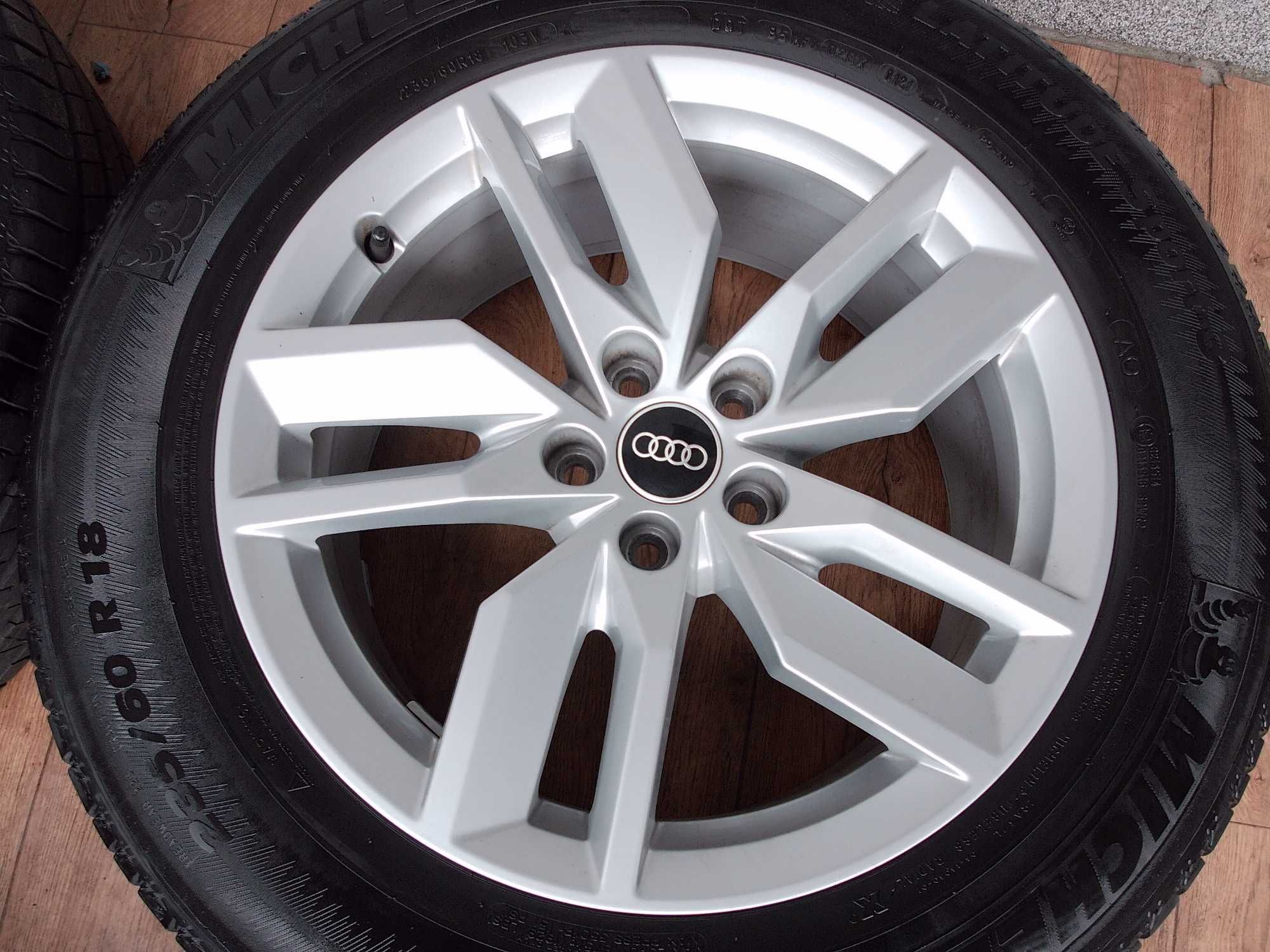 Koła Audi Q5 Q4 Q3 VW Seat 18 5x112 ET39 Michelin 235/60/18 lato!