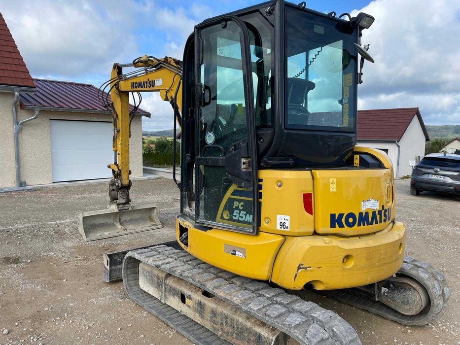 Minikoparka Komatsu PC 55, 2019 rok