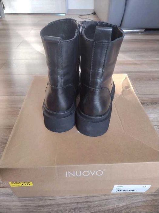 Botki skórzane Inuovo