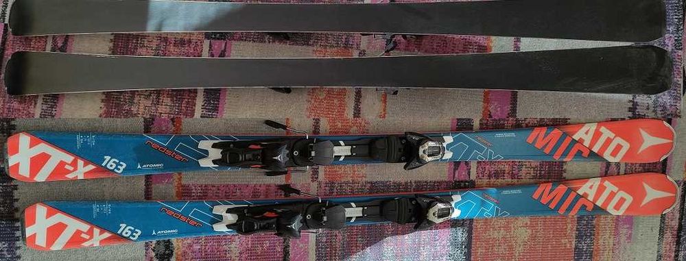 Narty Atomic XT-X 163 cm używane, w dobrym stanie technicznym