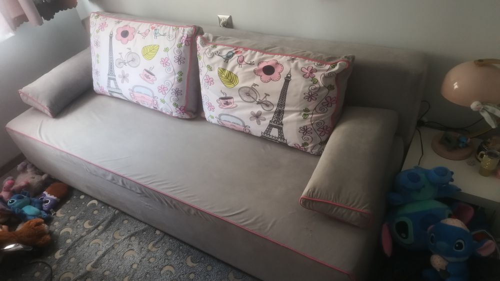 Rozkładana kanapa z funkcją spania, łóżko dla dzieci młodzieży