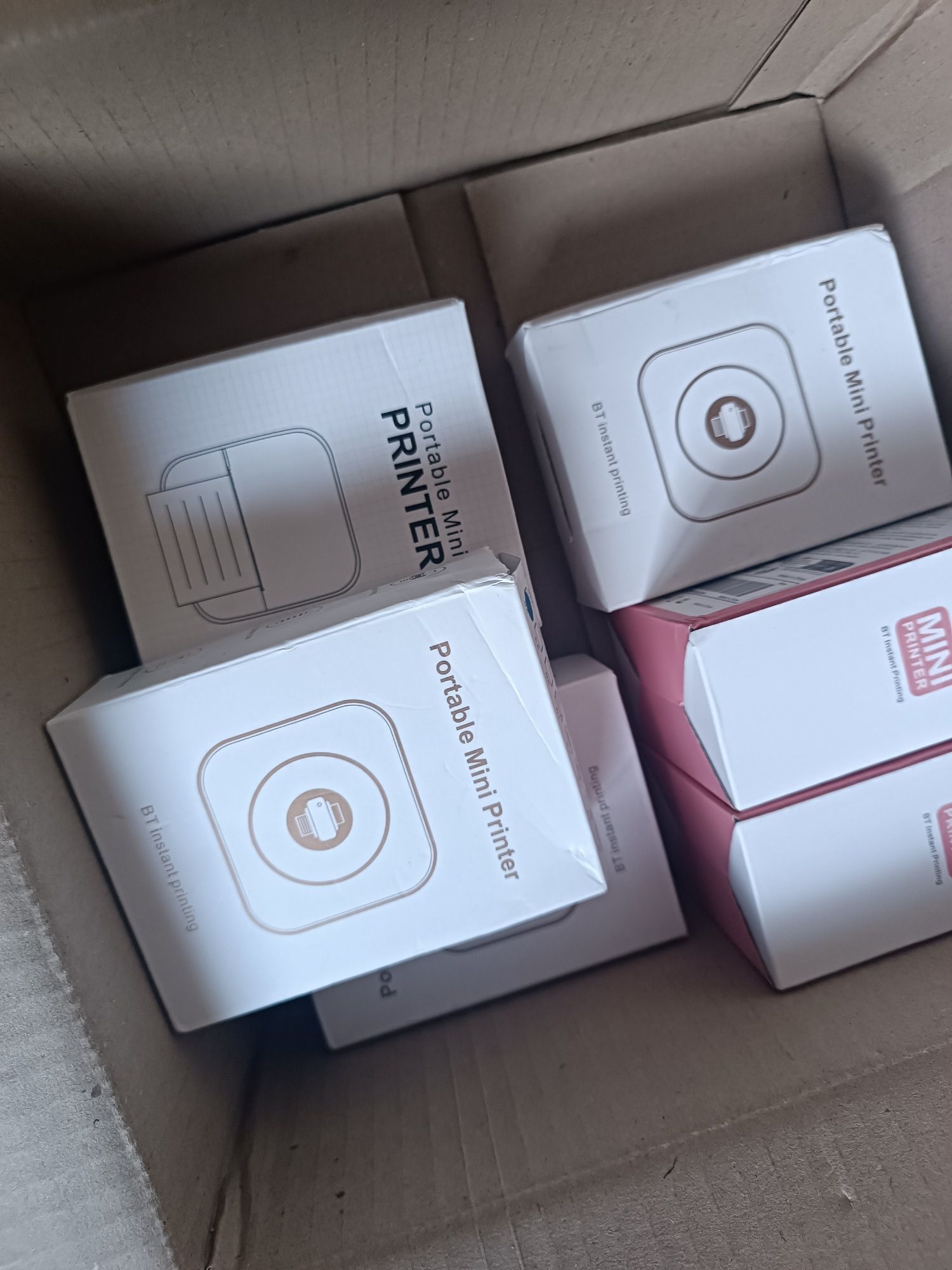 Міні принтер котик портативний термопринтер