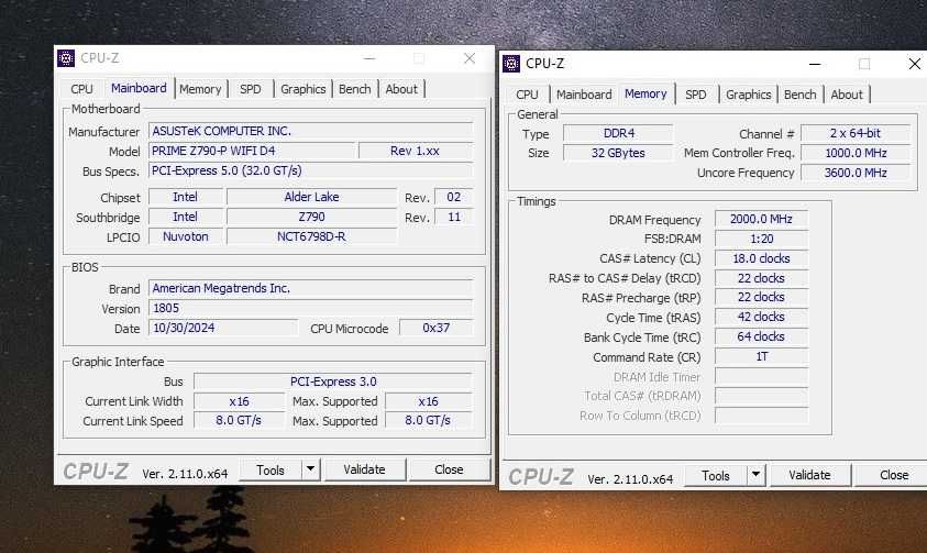 Материнська плата Asus Z790 -P WiFi на DDR4 3шт.М2 SSD RAID