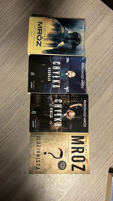 Remigusz Mróz / pakiet 4 ksiażek