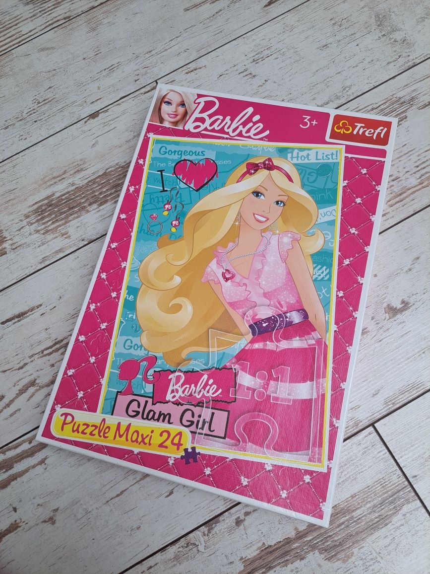 TREFL Puzzle Maxi dla dzieci Barbie 24
