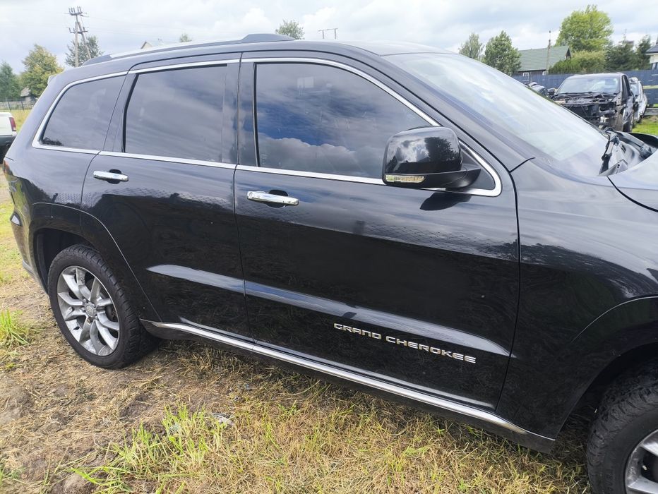 Drzwi Przód Tył Czarne Jeep Grand Cherokee WK2 Lift