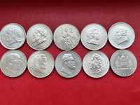 Срібні монети Австрія повний набор 2 шилінга 1928-1937