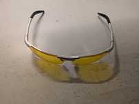 Aluminiowe super lekkie okulary do jazdy samochodem nocą