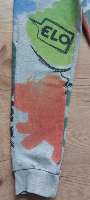 Spodnie dresowe 116 bawełniane