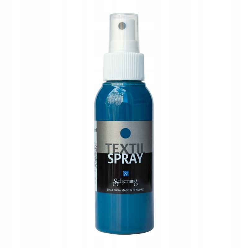 Farba Do Tkanin 100Ml Spray Turkusowa Koszulek Ubr