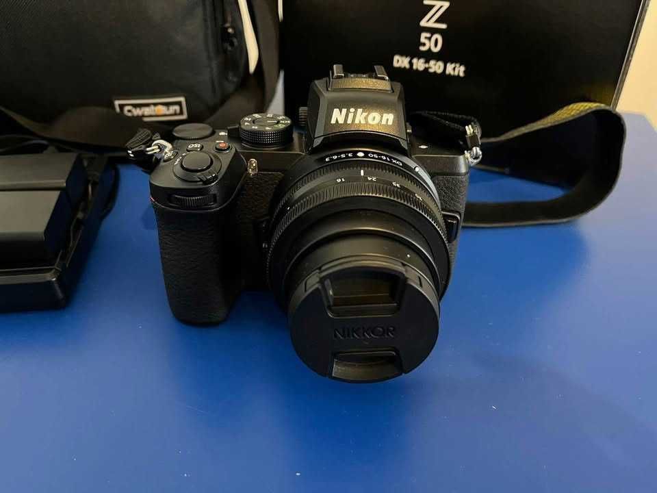 Nikon Z50 + obiektyw 16-50mm VR + akcesoria