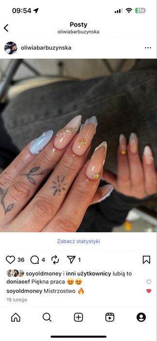 Manicure zel/hybryda