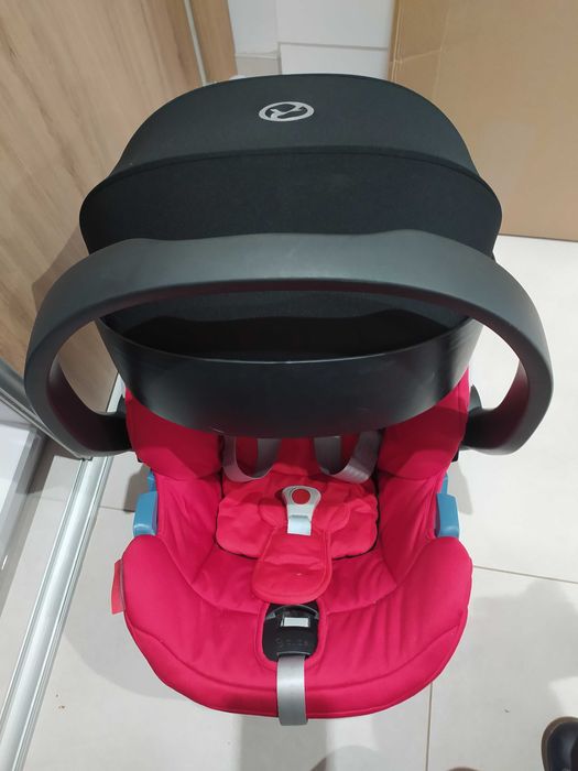Aton 5 Cybex, Fotelik samochodowy Nosidełko czerwone