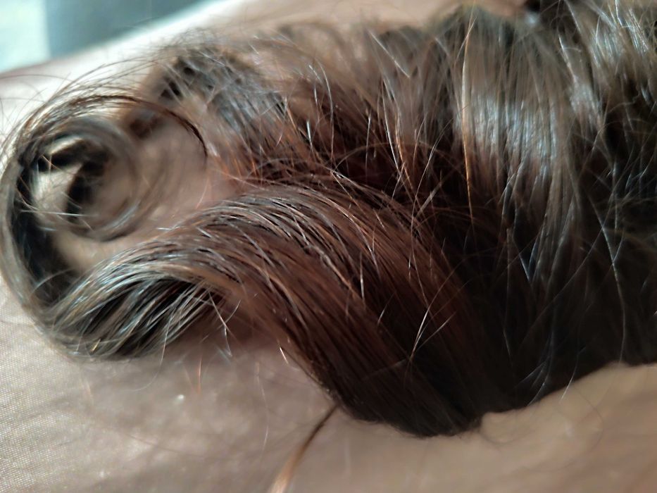 Cabelo humano, natural