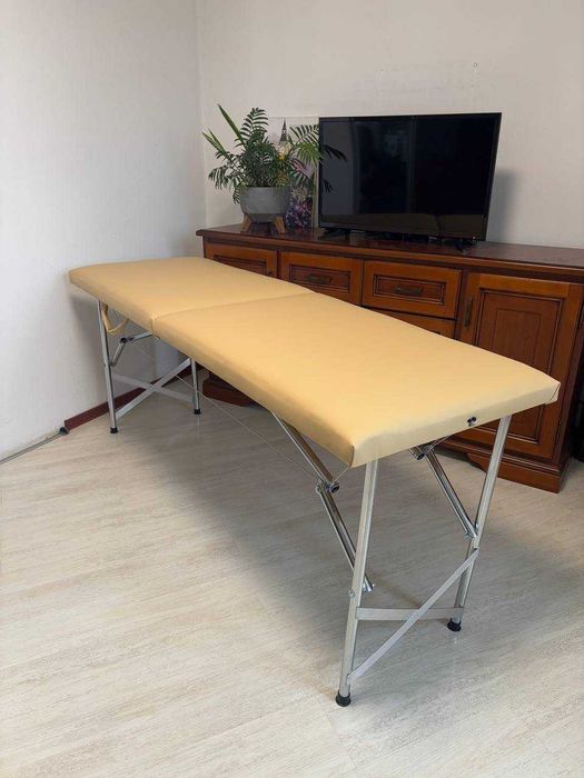 Кушетка косметологічна АВТОМАТ, до 250 кг. Масажний стіл.