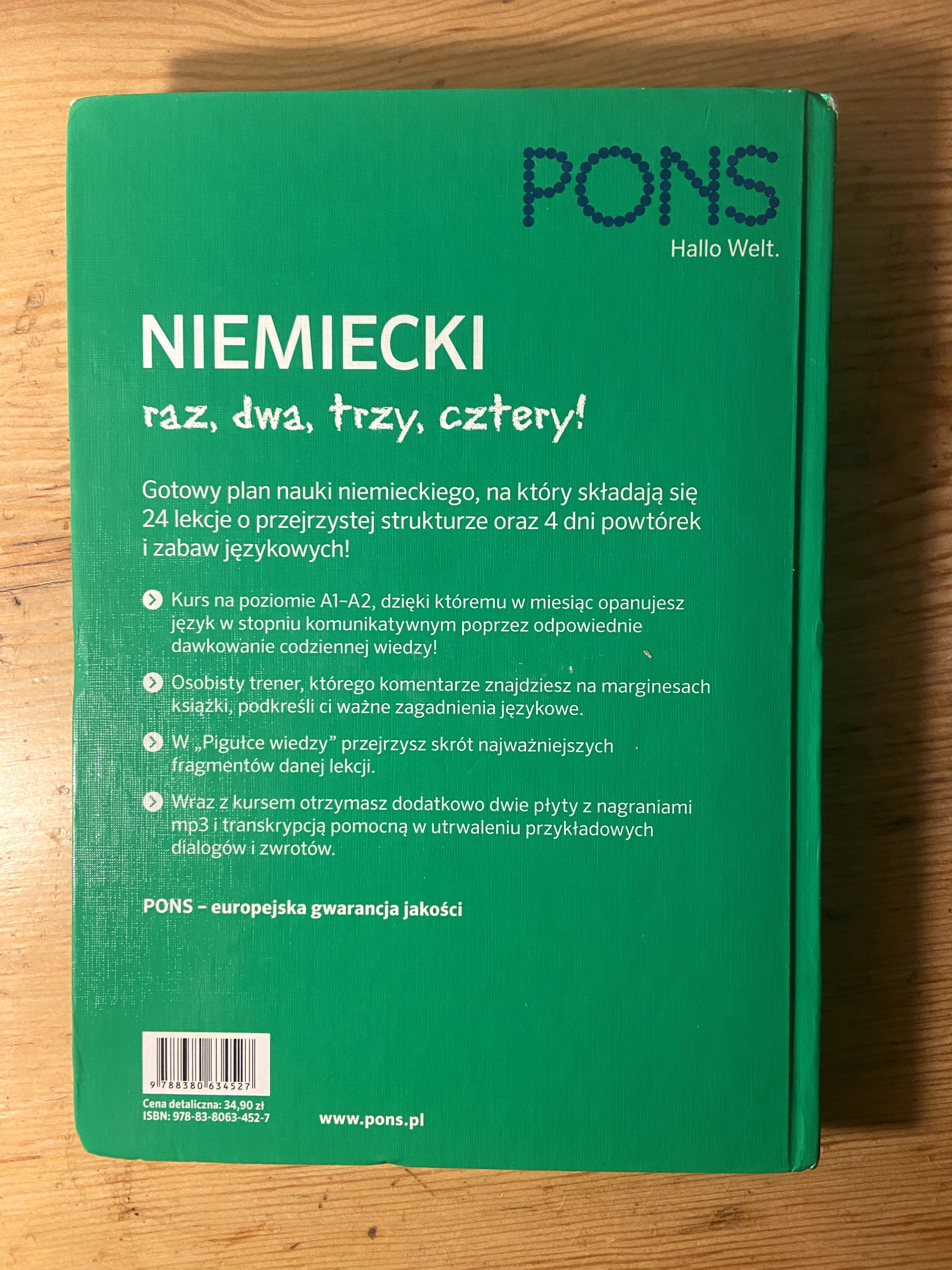 Podręcznik Niemiecki w 4 tygodnie PONS