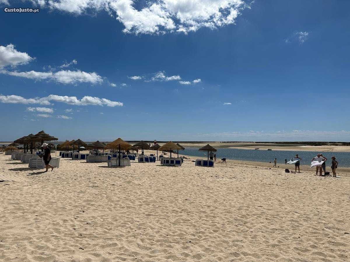 distancia da praia cinco minutos a pé