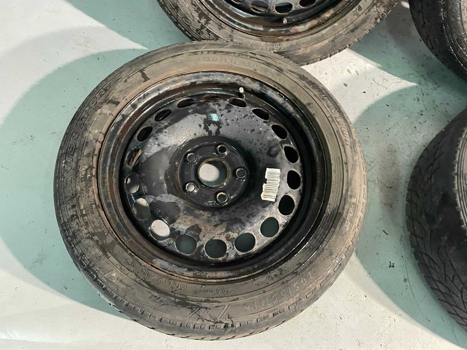 felgi stalowe z oponami vw passat b6 16'' 15x112