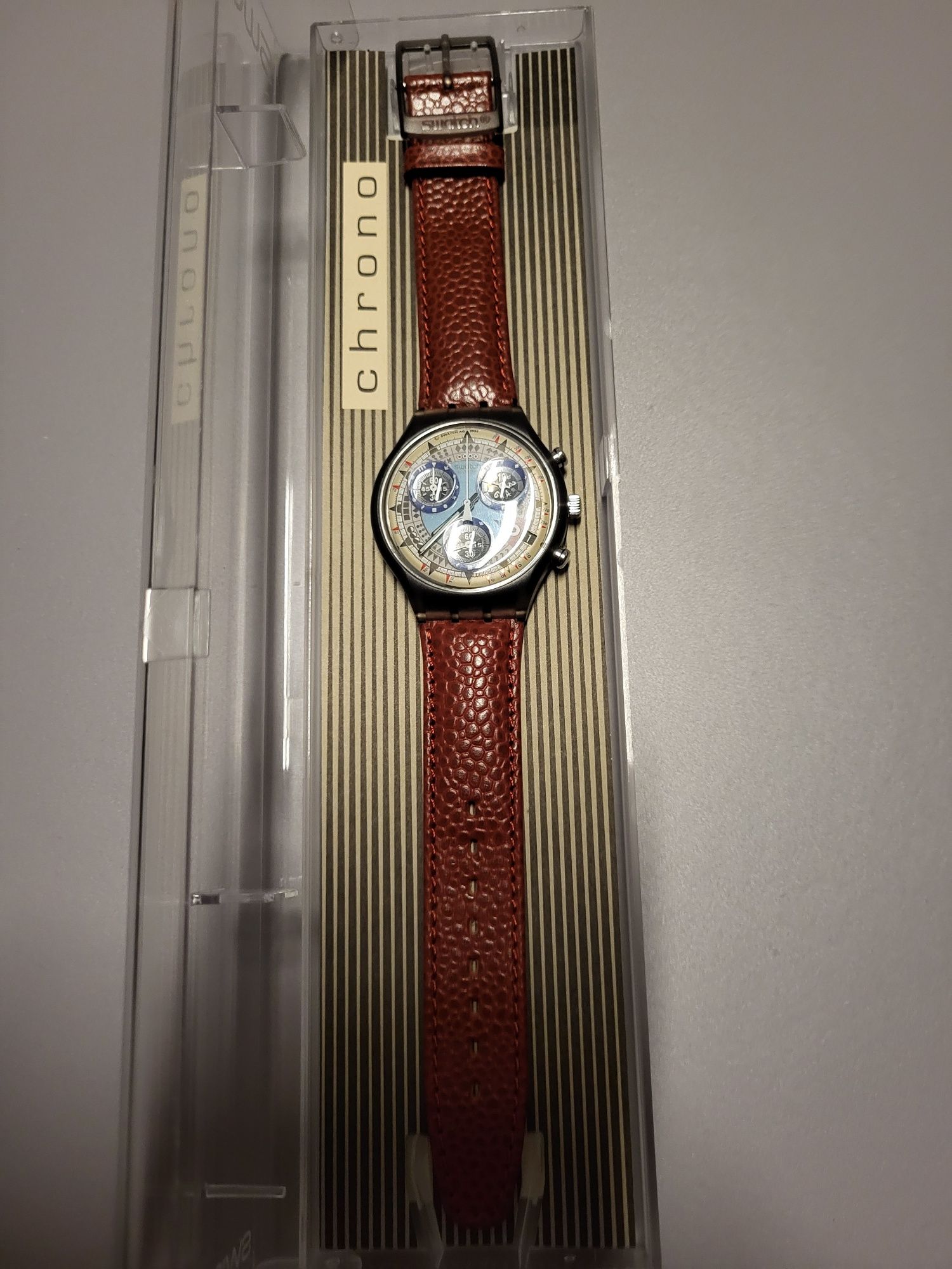 zegarek Swatch chrono jak omega moonswatch