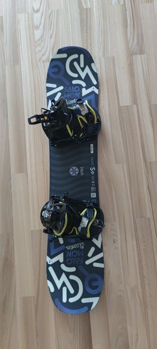 Salomon El Capitan 110 cm snowboard dla dziecka wiąz Flow Wys Gratis
