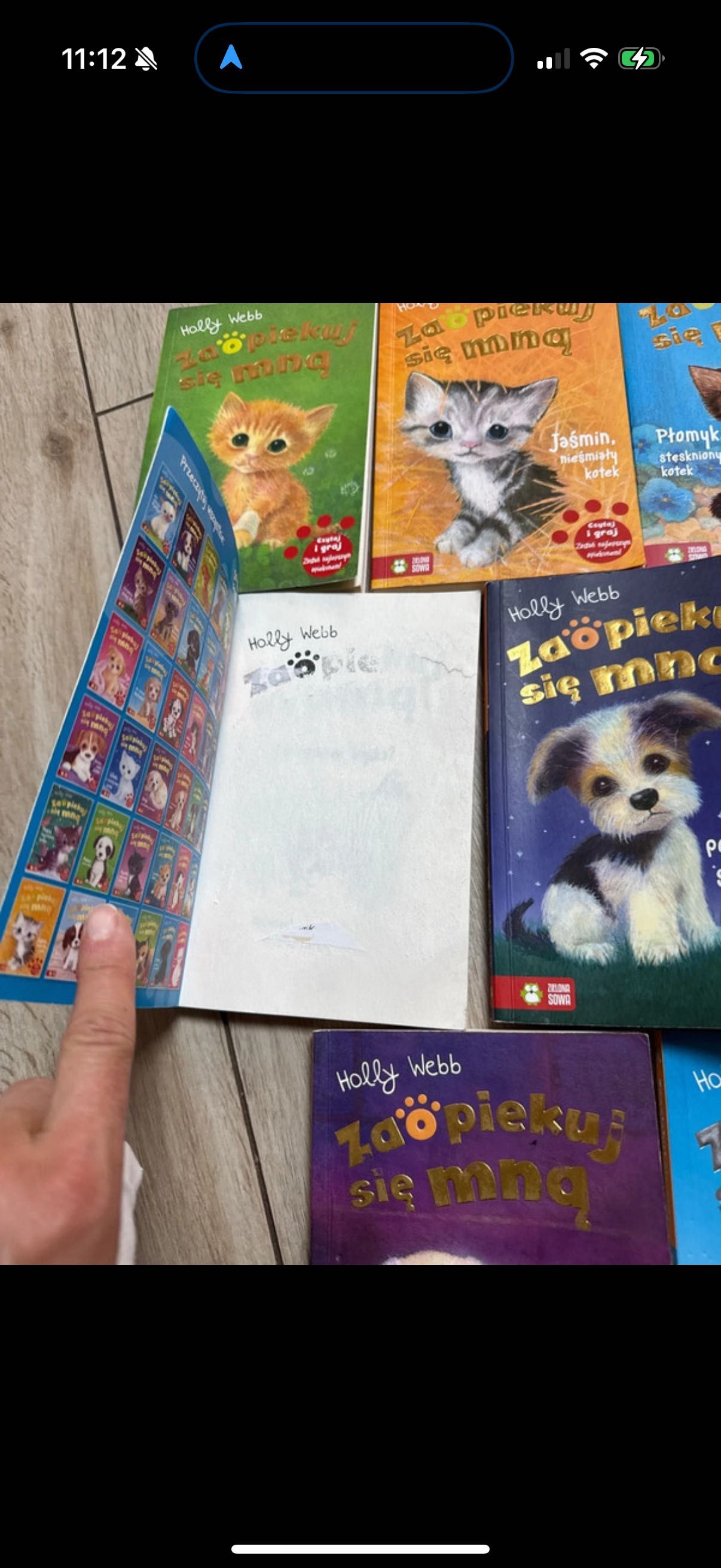 Zestaw książek zaopiekuj się mną