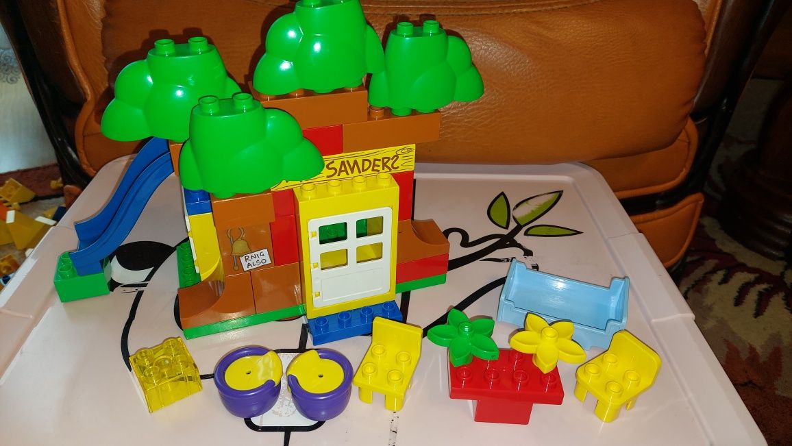 Lego duplo domek puchatka plus inne dla pani