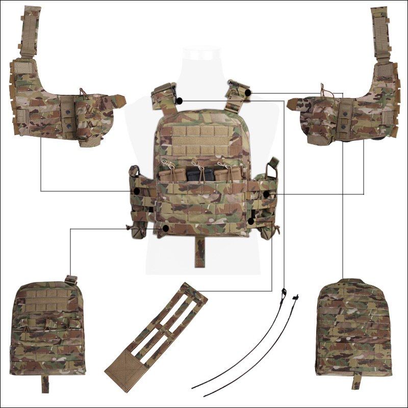 Плитоноска EmersonGear CP Style Adaptive Vest original Multicam