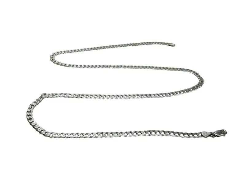 Srebrny łańcuszek splot pancerka PR:925 W:10,16G DŁ:55CM