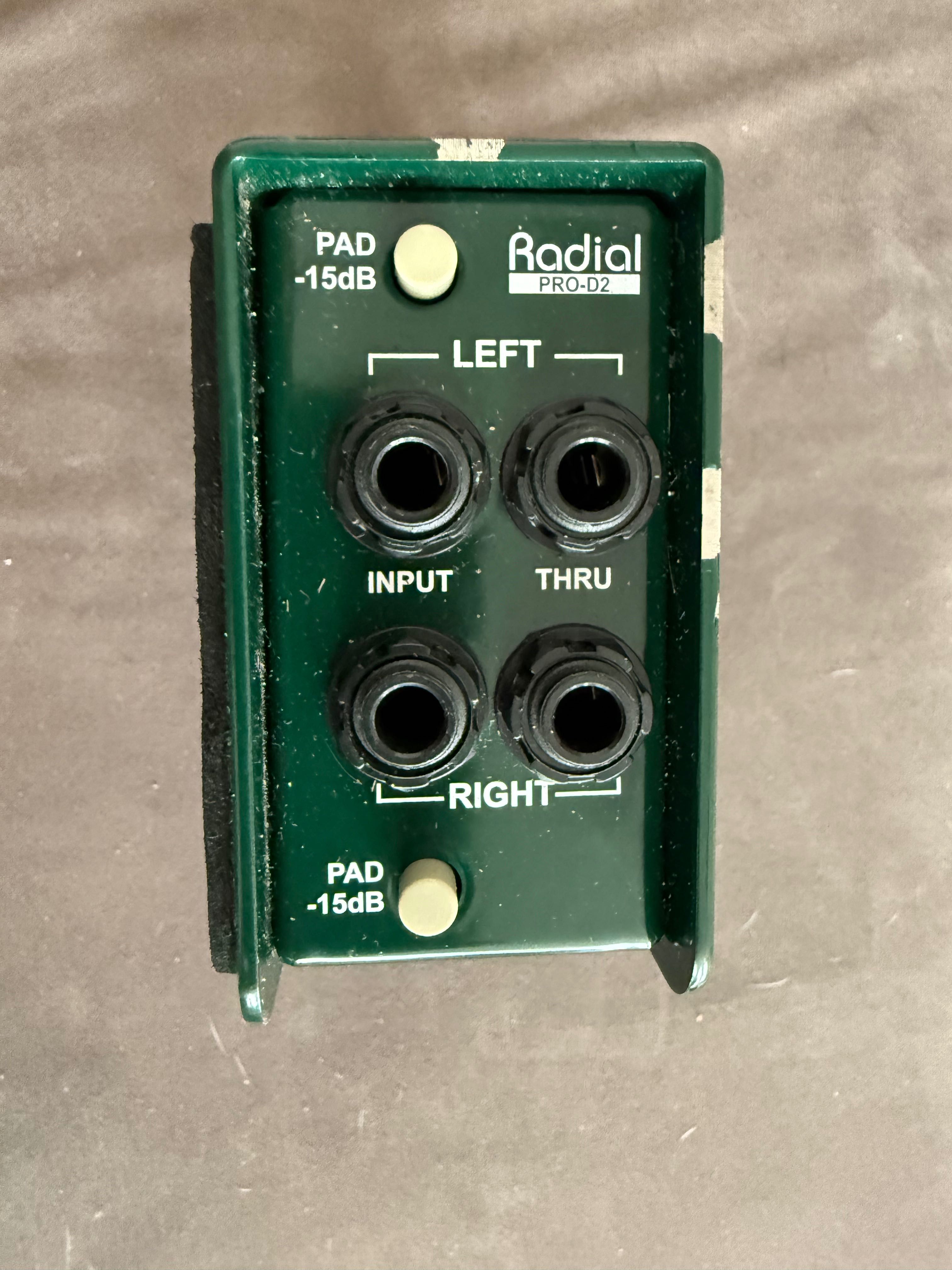 RADIAL PRO D2 Di Box stereo