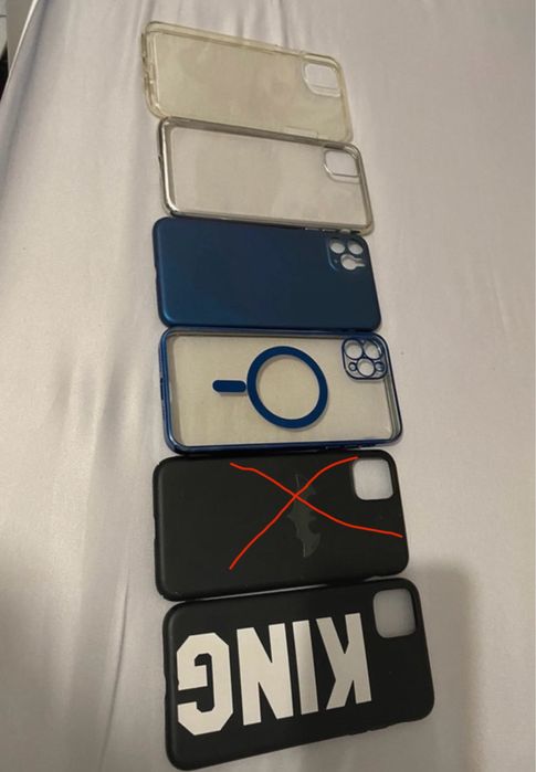 iPhone 11 Pro Max etui 6 sztuk