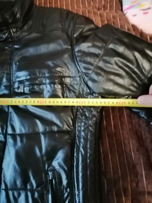 Продам чоловічу кожану куртку xl