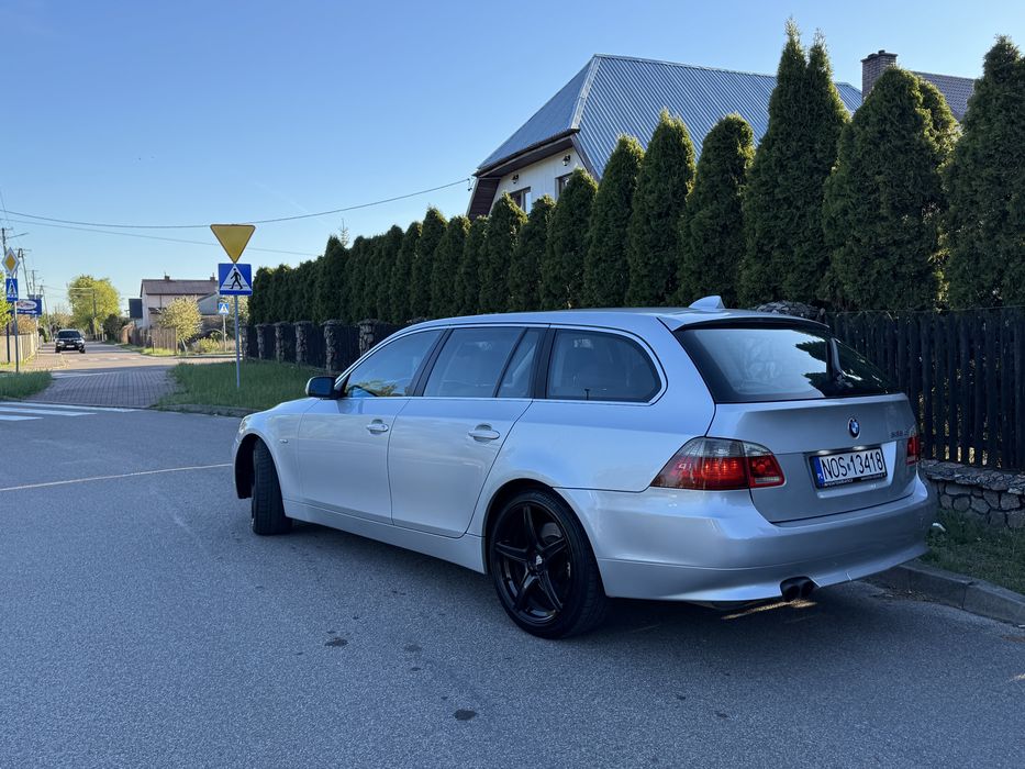 BMW 535D E61 rodzinne szybkie auto