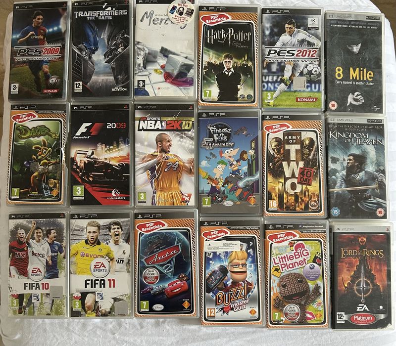 Gry Psp 3004/2004/1004 stan bardzo dobry