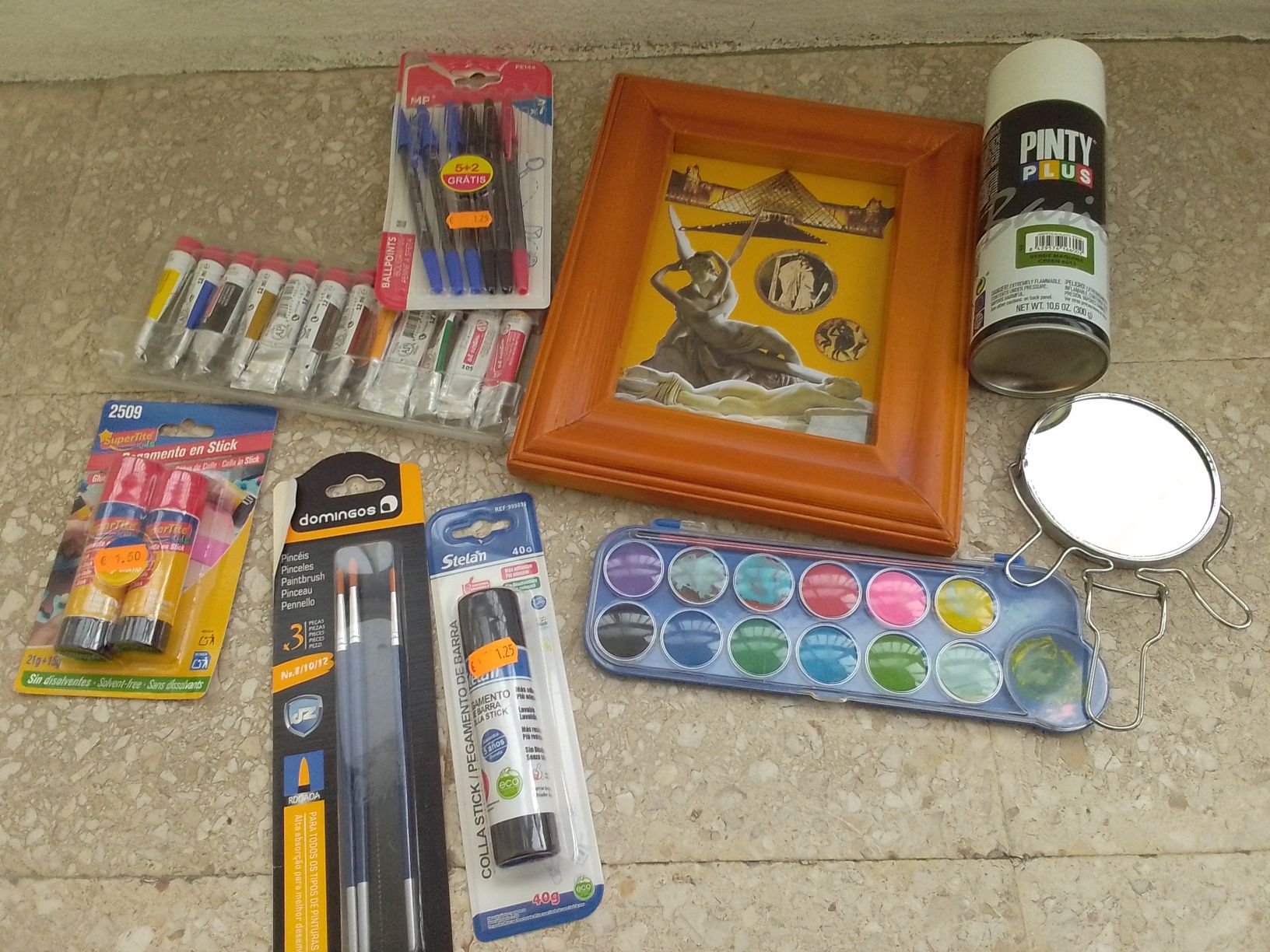 Conjunto de Material de pintura