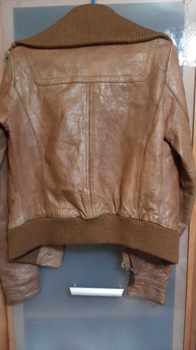 Kurtka skórzana Stradivarius r.36