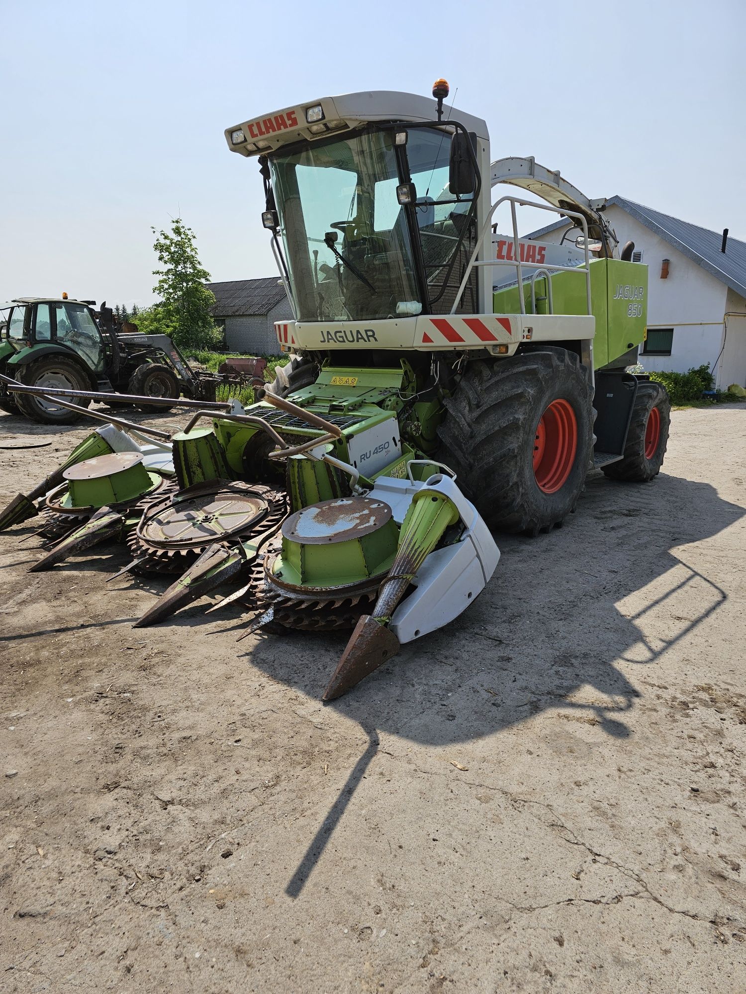 Claas Jaguar 850, nowe walce, stan idealny.