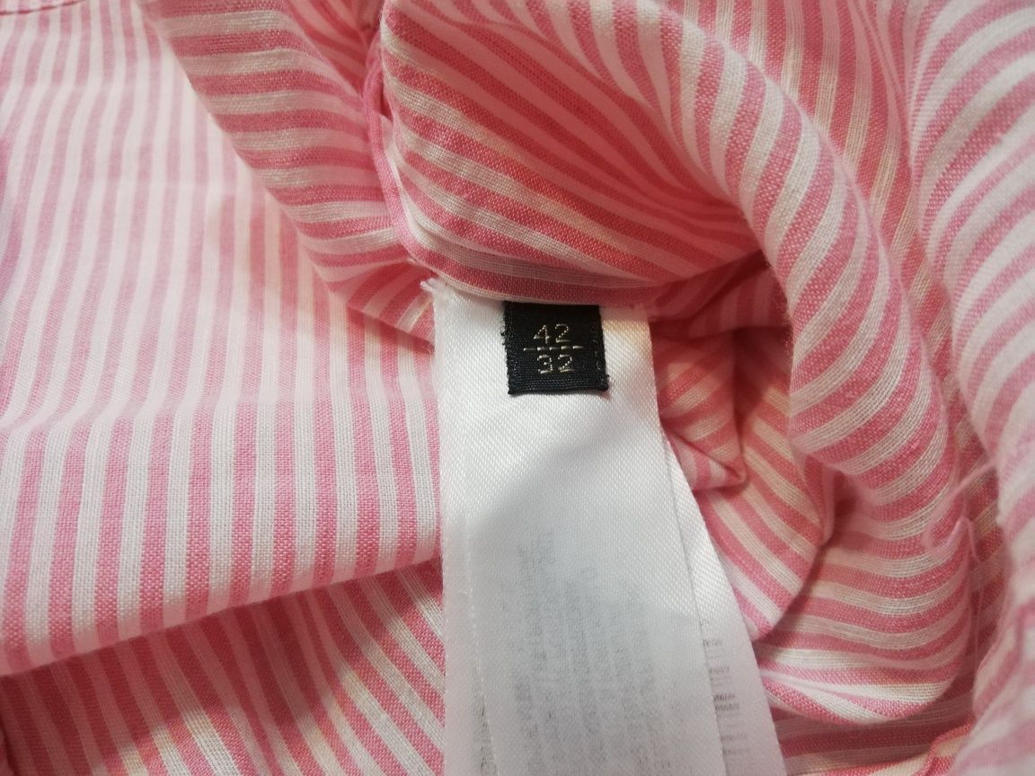 Camisa rosa da Massimo Dutti