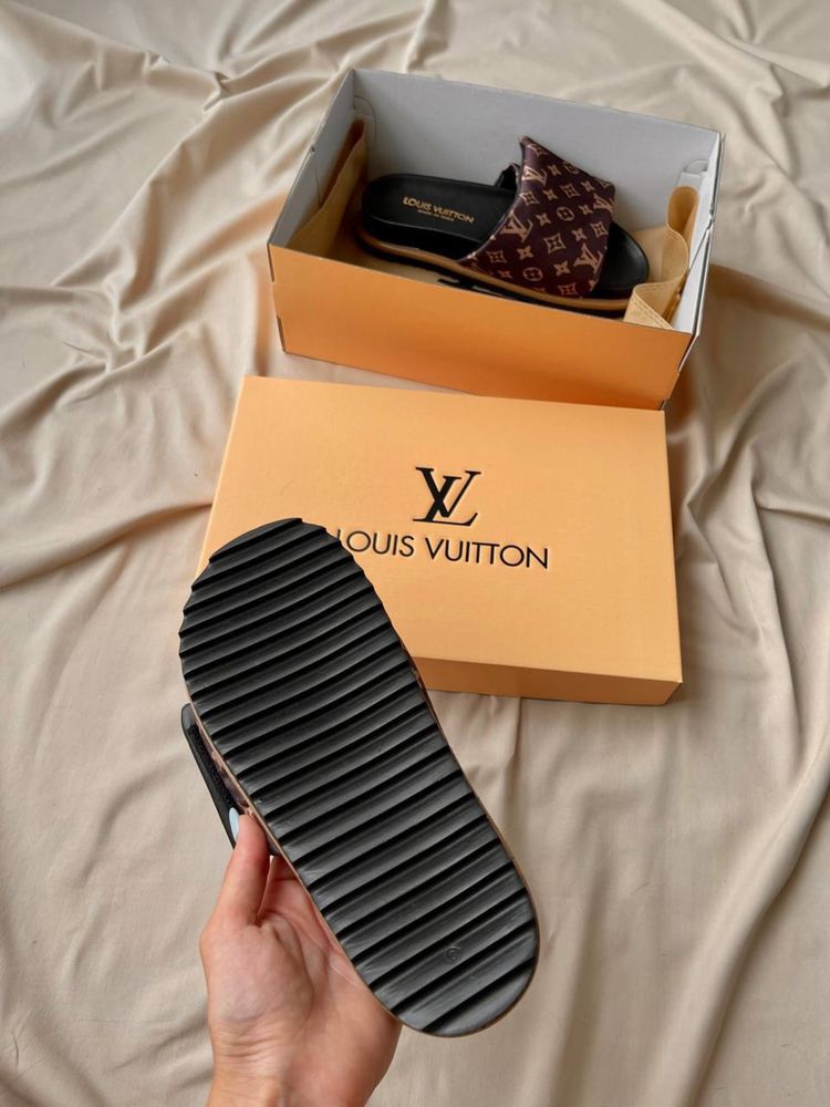 Klapki Louis Vuitton Velcro Strap Premium