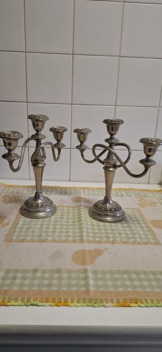 Castiçais em casquinha